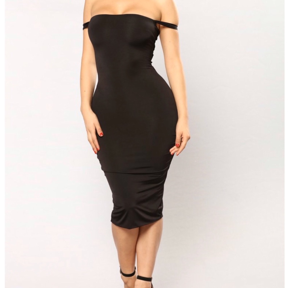 Black Midi Dress